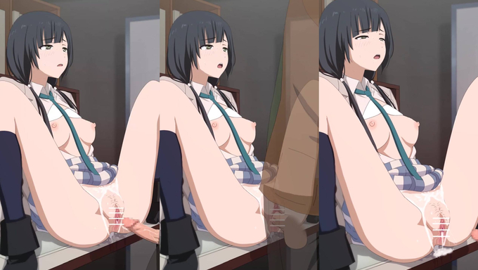 Ema Yasuhara Gets Fucked In The Library