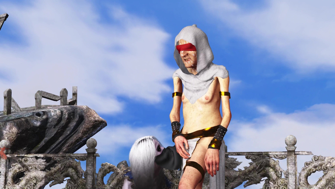 Masked Girl Seduces And Sucks The Gem Keeper's Dick