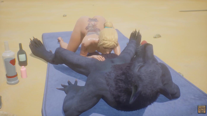 Tattooed Chick Gets Impregnated By A Werewolf