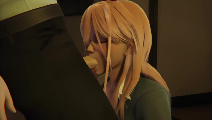 Power Enjoys Being Fucked By Denji After Work