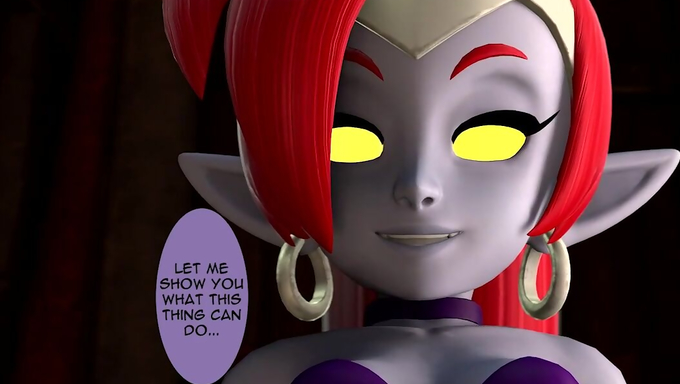 Shantae Begs For More After Getting Impregnated By Nega-Shantae