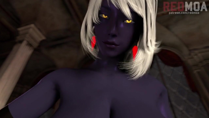 Queen Nualia Makes A Cock Grow And Gets Creampied