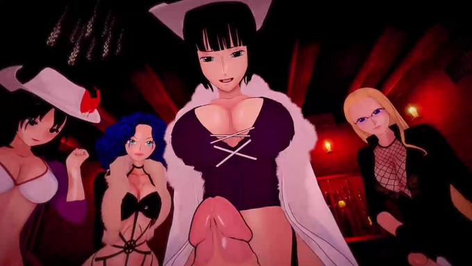 One Piece Futa Babes Sex Session In POV Style