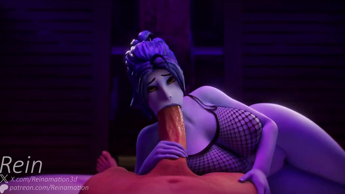 Ashe, Widowmaker, And Mercy Satisfy A Lucky Customer