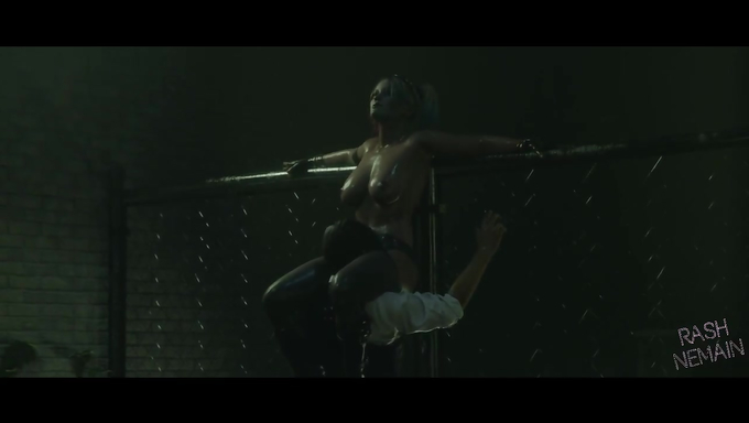 Busty Harley Quinn Gets Licked And Fucked On A Rainy Night