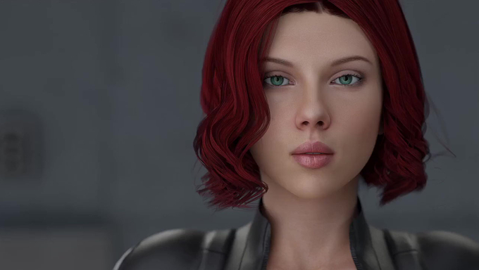 Black Widow Tries Different Ways To Make A Small Dick Cum
