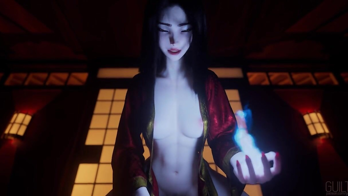 Azula Gets Impregnated In A Cowgirl Position