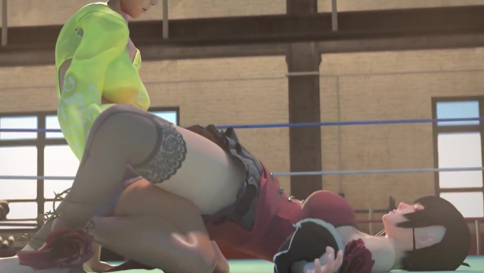 Eliza Gets Fucked By Futanari Josie Rizal Inside The Ring