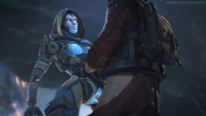 Ash Gets Drilled While Standing