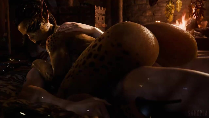 Lae'zel Rides A Human Cock And Gets Impregnated