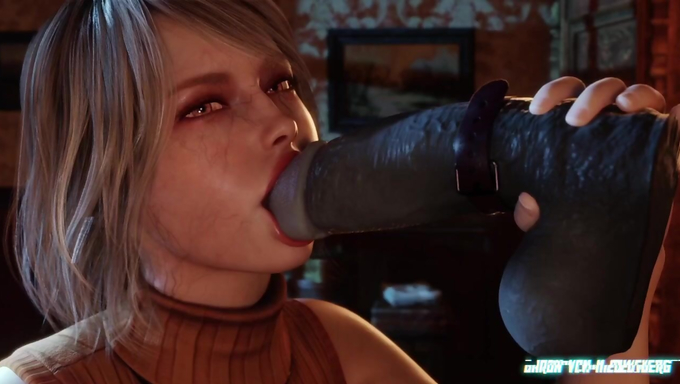 Ashley Graham Teases Leon Scott Kennedy And Gets Drilled