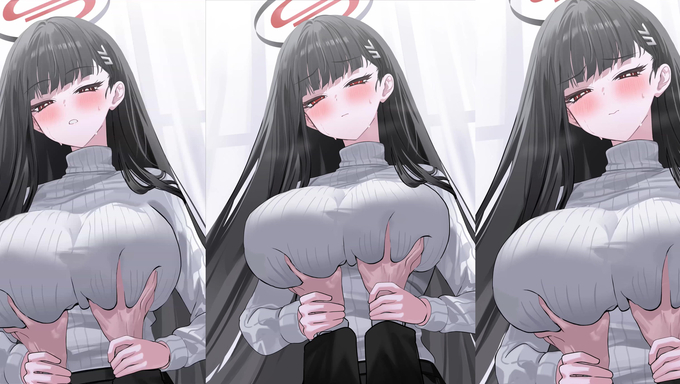 Rio Gets Her Huge Tits Groped By A Stranger