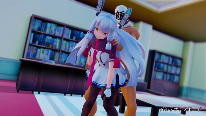 Murakumo Squirts While Getting Pounded In The Library