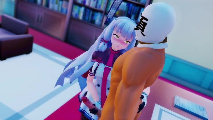  Murakumo Jerks Off A Cock Rough In Public