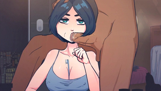Tori Gets Mouthfucked While Time Stops