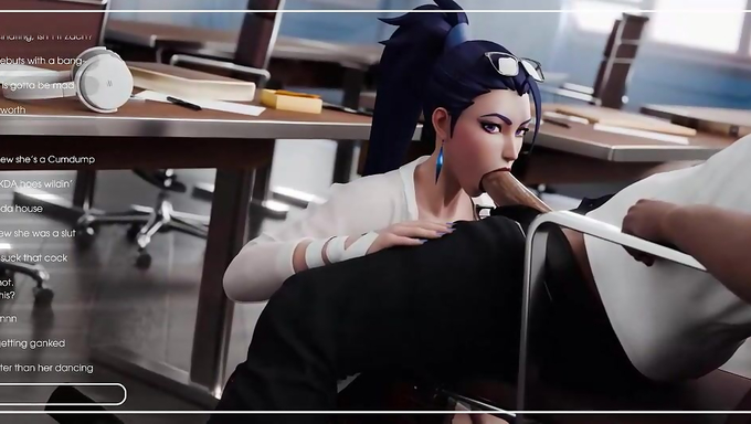 Kai'Sa Gets Owned By Multiple Cocks