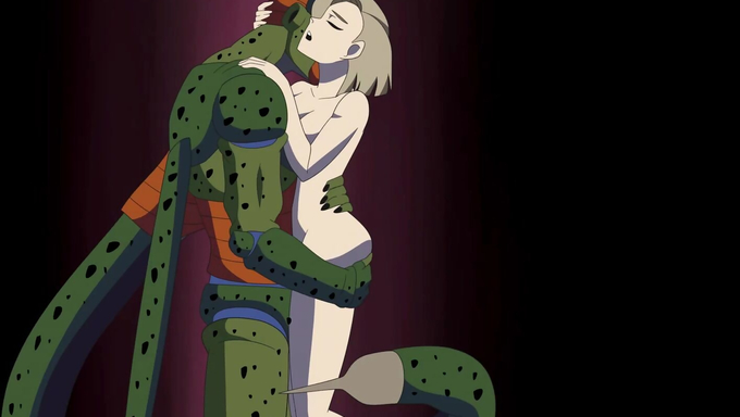 Android 18 Gets Fucked By Cell Before Getting Consumed