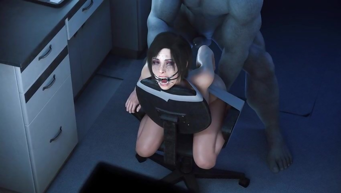 Ada Wong Gets Restrained And Brutally Fucked By Mr. X