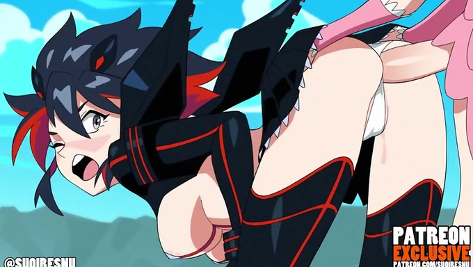 Ryūko Matoi Gets Anal Fucked By Nui Harime Outdoors