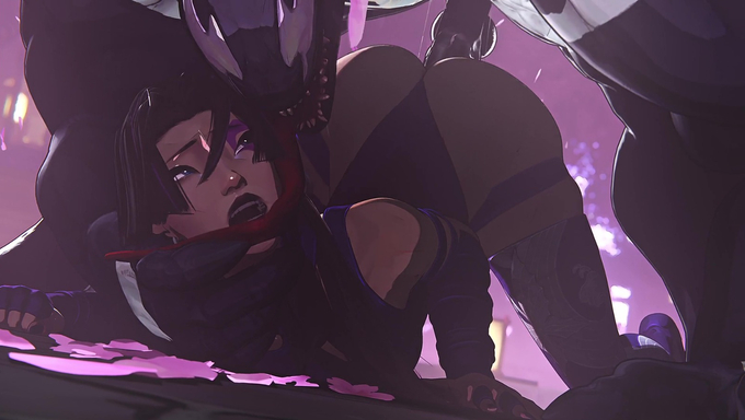 Psylocke Gets Brutally Fucked And Filled By Venom On The Battlefield