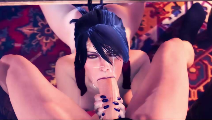 Morrigan Gets Railed By Her Lover’s Dick