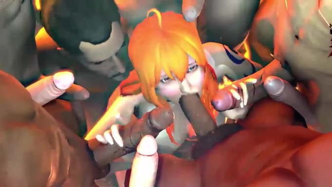 Nami Gets Captured And Rammed By Monsters And Humans