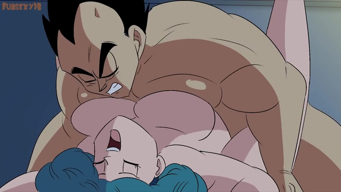 Bulma Cheats With Vegeta Before Being Creampied On The Bed