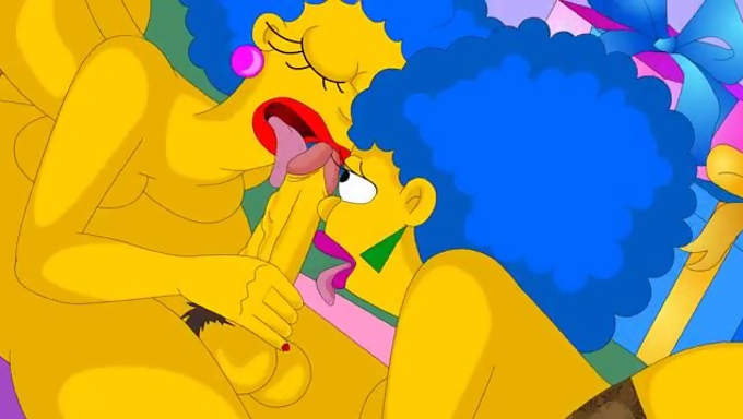 Homer Simpson Pounds Marge Simpson's Pussy And Ass