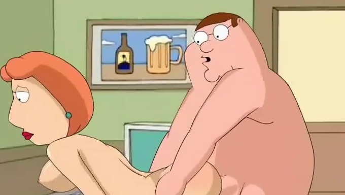 Lois Griffin Gets Drilled Hard By Peter Griffin Then Glazed With A Massive Facial