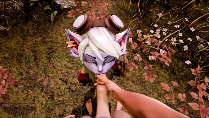 Tristana Gets Rammed By A Human In The Forest