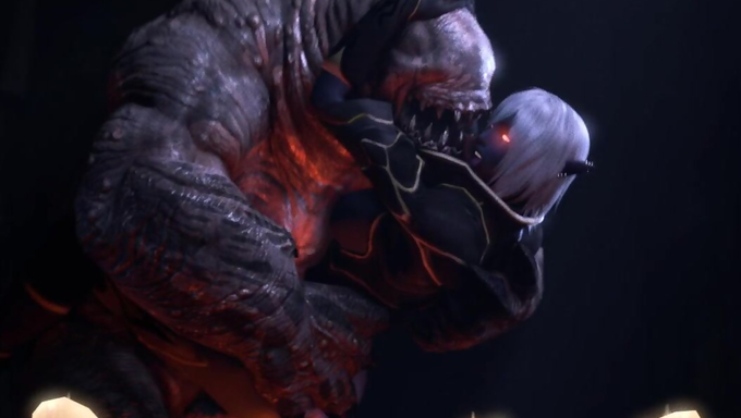 Busty Dark Elf Gets Bred By A Monster