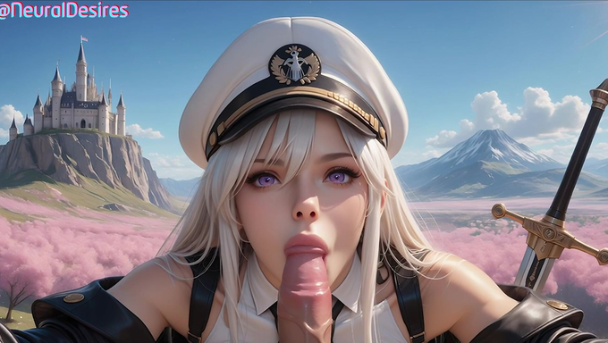 Enterprise Plays With A Big Cock And Gets A Facial