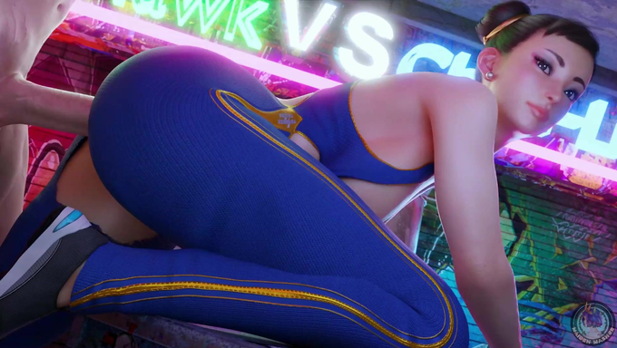 Master Ryu Tricks Chun-Li Telling Her Fucking Will Make Her Stronger