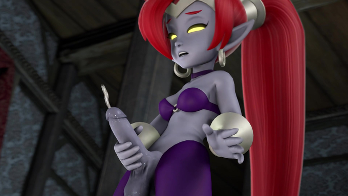 Futa Nega-Shantae Masturbates And Craves For An Ejaculation