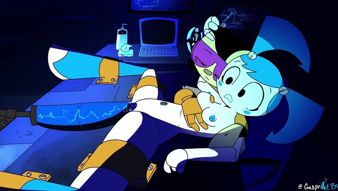 Sheldon Oswald Lee Repairs Jennifer Wakeman's Robot Pussy