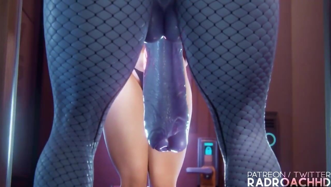Widowmaker Fucks Tracer On Their Date