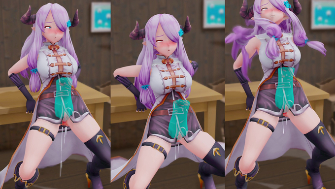 Narmaya Gets Her Pussy Rubbed Roughly By A Ghostly Hand