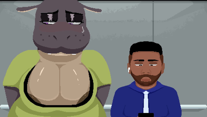 Horny Furry Office Babes Fuck The Boys In The Middle Of No Nut November