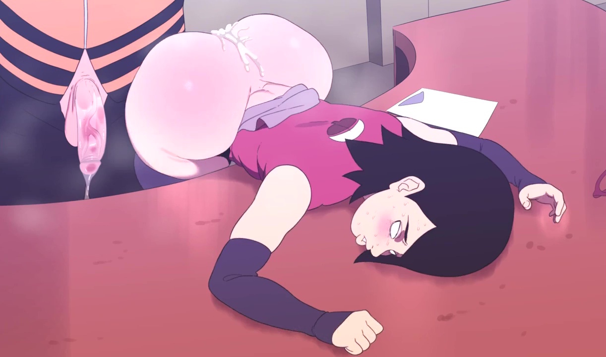 Sarada Uchiha Teases Naruto Then Gets Fucked And Creampied In Her Tight Ass