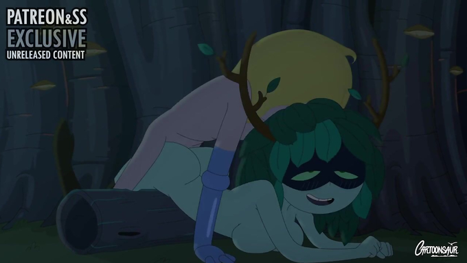 Finn And Huntress Wizard's Secret Fucking Session In The Treehouse