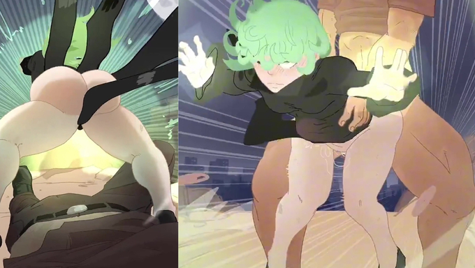 A Civilian Exploits Tatsumaki’s Dire Sex Position