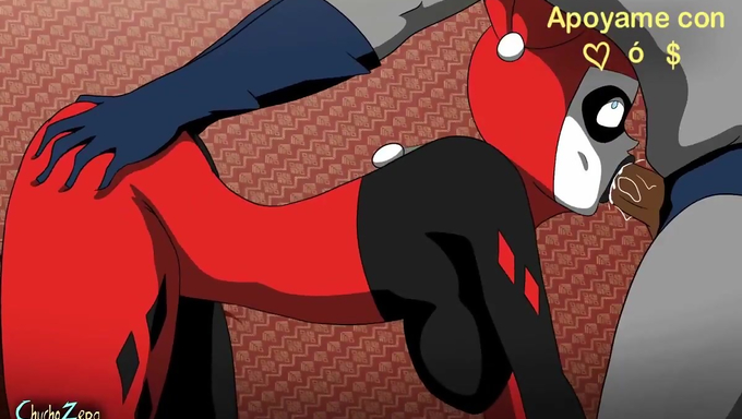 Harley Quinn Gets Plowed By A Guy In A Batman Suit