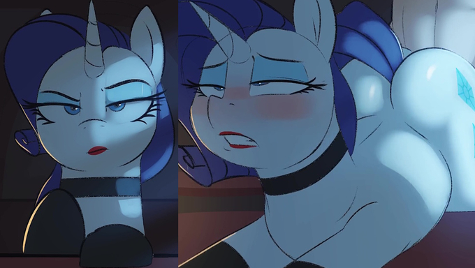 The Bartender Makes A Creamy Creampie Cocktail For Rarity's Ass