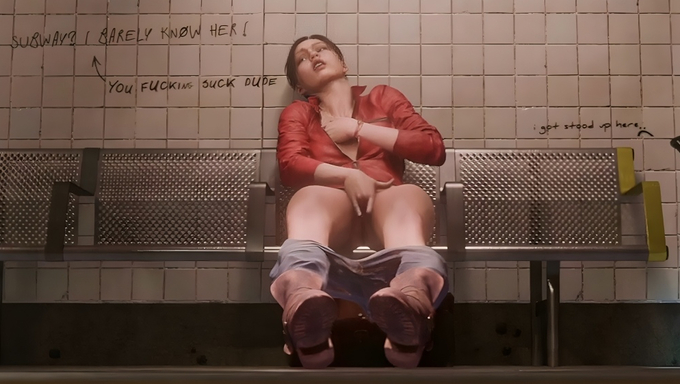 Claire Redfield Gets Pounded By A Huge Zombie Cock