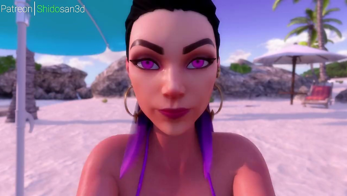 Reyna Gets Carry Fucked On The Beach While Wearing Her Bikini
