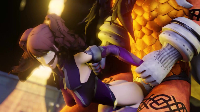 Rise Kujikawa Taunts Her Enemy Only To End Up Moaning And Creampied In Defeat