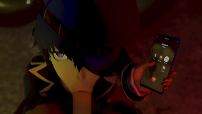 Naoto Shirogane Ends Her Long Day By Swallowing A Creamy Load