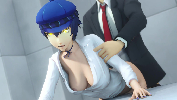 Tohru Adachi Drugs Naoto Shirogane And Injects Her Full Of Milk