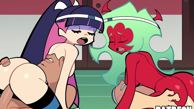 Scanty And Stocking Anarchy Turn Their Karate Training Into Orgy Training