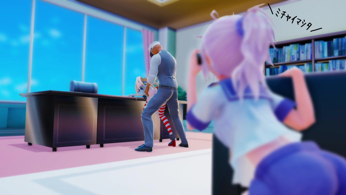 Akebono Secretly Films Shimakaze Getting Creampied By Her Professor
